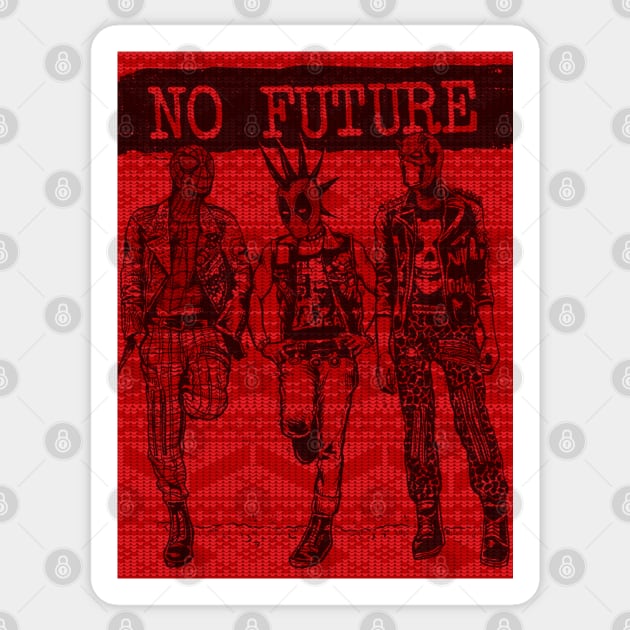 Future is not written Sticker by Dark Planet Tees